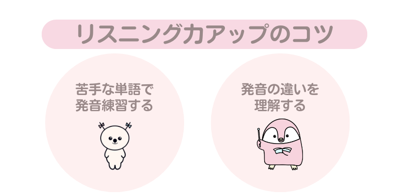 リスニング力アップのコツ